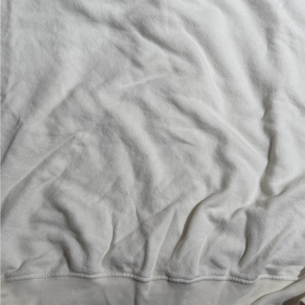 SET Active XL Lightweight Sweats Crewneck Sweatshirt Sweater White Cream - Picture 6 of 8